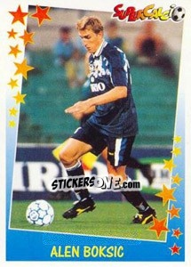 Cromo Alen Boksic - Supercalcio 1997-1998 - Panini