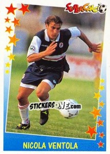 Sticker Nicola Ventola - Supercalcio 1997-1998 - Panini