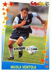Sticker Nicola Ventola - Supercalcio 1997-1998 n. 172 - Panini