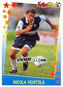 Figurina Nicola Ventola - Supercalcio 1997-1998 - Panini