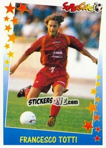 Figurina Francesco Totti - Supercalcio 1997-1998 - Panini