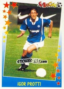 Sticker Igor Protti - Supercalcio 1997-1998 - Panini