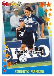 Sticker Roberto Mancini - Supercalcio 1997-1998 n. 188 - Panini