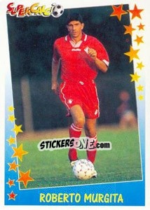 Sticker Roberto Murgita - Supercalcio 1997-1998 - Panini