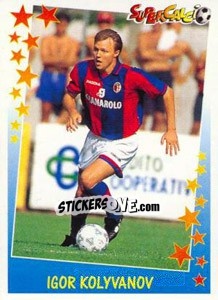 Sticker Igor Kolyvanov - Supercalcio 1997-1998 - Panini