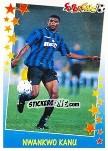 Sticker Nwankwo Kanu - Supercalcio 1997-1998 n. 197 - Panini