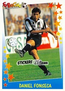 Figurina Daniel Fonseca - Supercalcio 1997-1998 - Panini