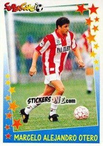 Sticker Marcelo Alejandro Otero - Supercalcio 1997-1998 n. 199 - Panini