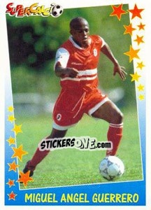 Sticker Miguel Angel Guerrero - Supercalcio 1997-1998 - Panini