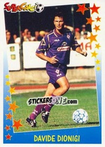 Sticker Davide Dionigi - Supercalcio 1997-1998 n. 212 - Panini