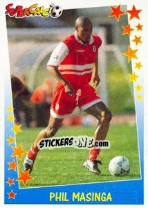 Sticker Phil Masinga - Supercalcio 1997-1998 n. 214 - Panini