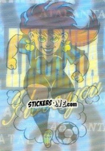 Sticker Atalanta (Slogan) - Supercalcio 1997-1998 n. A - Panini