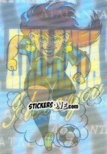 Sticker Atalanta (Slogan) - Supercalcio 1997-1998 - Panini