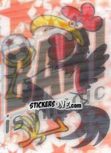 Sticker Bari (Slogan) - Supercalcio 1997-1998 - Panini