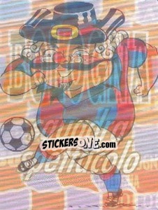 Sticker Bologna (Slogan) - Supercalcio 1997-1998 - Panini