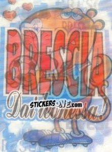 Sticker Brescia (Slogan) - Supercalcio 1997-1998 n. D - Panini