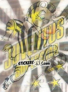 Sticker Juventus (Slogan) - Supercalcio 1997-1998 n. H - Panini