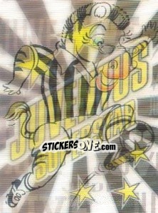 Figurina Juventus (Slogan) - Supercalcio 1997-1998 - Panini