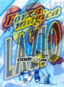 Figurina Lazio (Slogan) - Supercalcio 1997-1998 - Panini