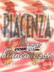 Sticker Piacenza (Slogan) - Supercalcio 1997-1998 n. N - Panini