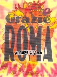 Sticker Roma (Slogan) - Supercalcio 1997-1998 n. O - Panini