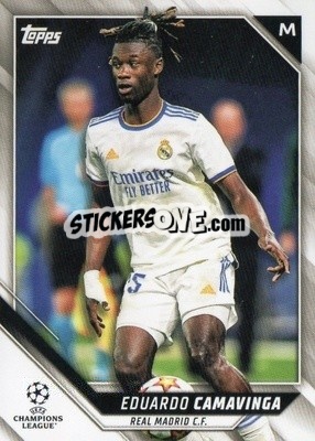 Sticker Eduardo Camavinga - UEFA Champions League 2021-2022 - Topps