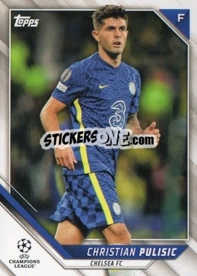 Sticker Christian Pulisic - UEFA Champions League 2021-2022 n. 143 - Topps