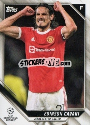 Sticker Edinson Cavani - UEFA Champions League 2021-2022 n. 145 - Topps