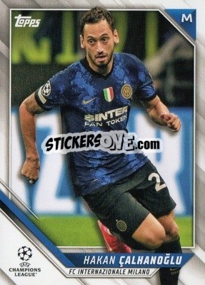Sticker Hakan Calhanoglu - UEFA Champions League 2021-2022 n. 148 - Topps