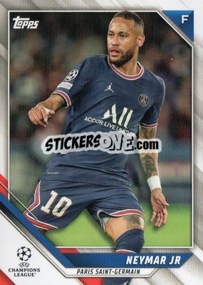 Sticker Neymar Jr - UEFA Champions League 2021-2022 - Topps