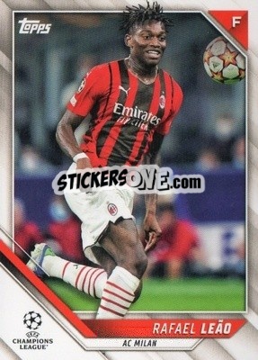 Sticker Rafael Leao - UEFA Champions League 2021-2022 n. 151 - Topps