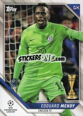 Sticker Edouard Mendy - UEFA Champions League 2021-2022 n. 167 - Topps