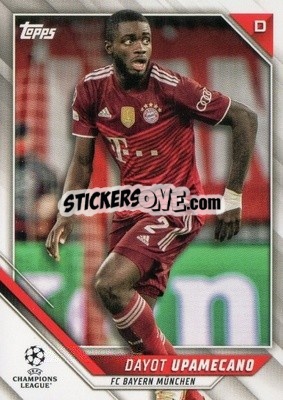 Sticker Dayot Upamecano - UEFA Champions League 2021-2022 n. 172 - Topps