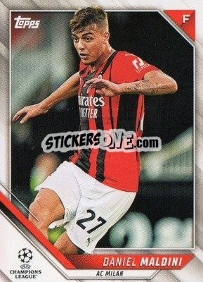 Sticker Daniel Maldini - UEFA Champions League 2021-2022 - Topps