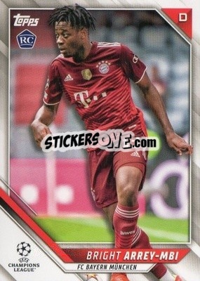 Sticker Bright Arrey-Mbi - UEFA Champions League 2021-2022 n. 182 - Topps