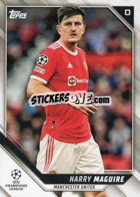 Sticker Harry Maguire - UEFA Champions League 2021-2022 n. 183 - Topps