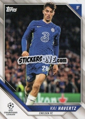 Sticker Kai Havertz - UEFA Champions League 2021-2022 n. 186 - Topps