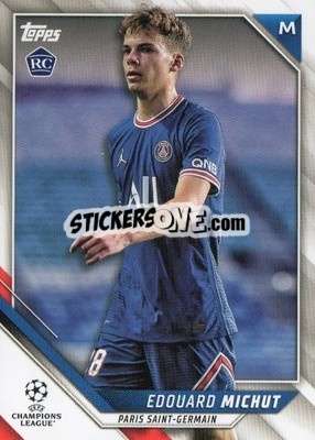 Sticker Edouard Michut - UEFA Champions League 2021-2022 - Topps