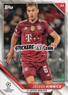 Sticker Joshua Kimmich - UEFA Champions League 2021-2022 n. 190 - Topps