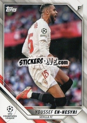 Sticker Youssef En-Nesyri - UEFA Champions League 2021-2022 n. 191 - Topps