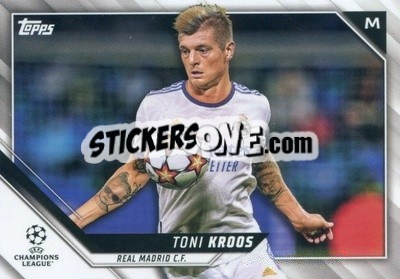 Sticker Toni Kroos - UEFA Champions League 2021-2022 n. 13v - Topps