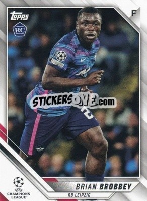 Sticker Brian Brobbey - UEFA Champions League 2021-2022 n. 25v - Topps