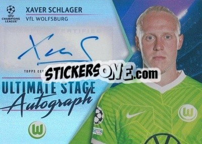Sticker Xaver Schlager - UEFA Champions League 2021-2022 n. US-XS - Topps