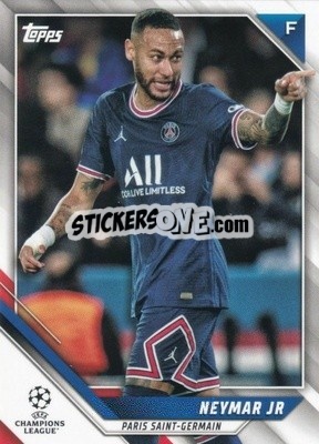 Sticker Neymar Jr - UEFA Champions League 2021-2022 n. 150v - Topps