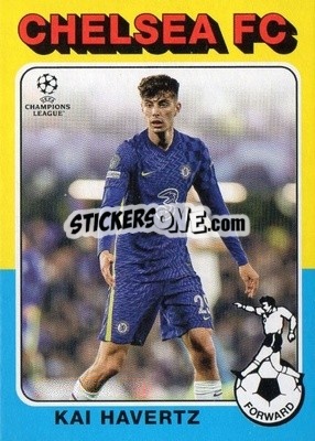 Sticker Kai Havertz - UEFA Champions League 2021-2022 n. 75-02 - Topps