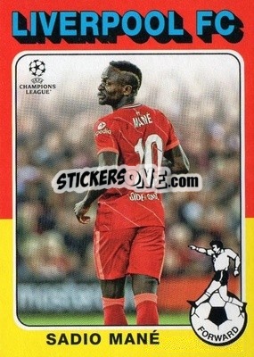 Cromo Sadio Mane - UEFA Champions League 2021-2022 - Topps