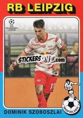 Sticker Dominik Szoboszlai - UEFA Champions League 2021-2022 - Topps