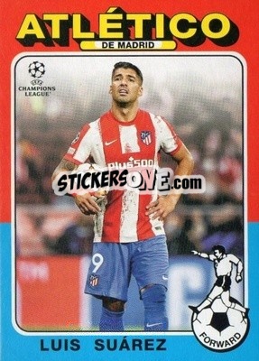 Sticker Luis Suarez - UEFA Champions League 2021-2022 n. 75-15 - Topps