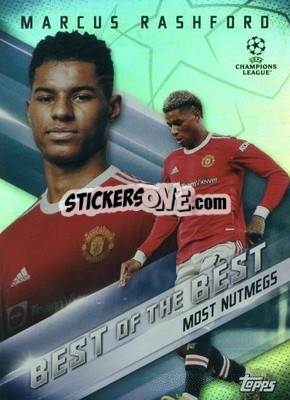 Sticker Marcus Rashford - UEFA Champions League 2021-2022 n. BB-03 - Topps