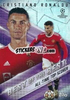 Sticker Cristiano Ronaldo - UEFA Champions League 2021-2022 n. BB-04 - Topps